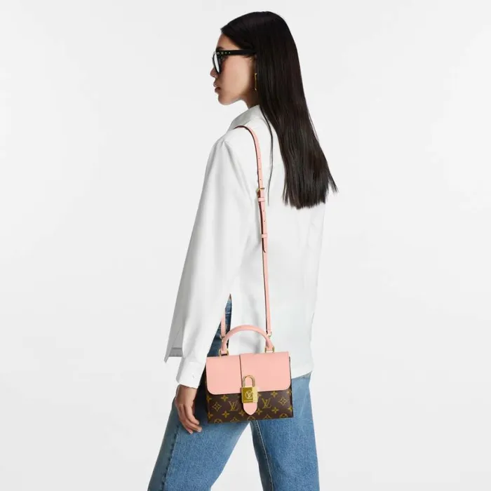 Louis Vuitton M44080 Locky BB 8211 Louis Vuitton Handbag Store Women Louis Vuitton Shoulder and Totes
