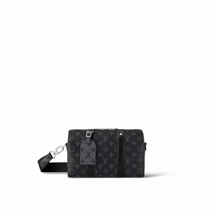 Louis Vuitton M45936 Monogram Eclipse City Keepall 8211 Louis Vuitton Handbag Store Men Louis Vuitton Bags
