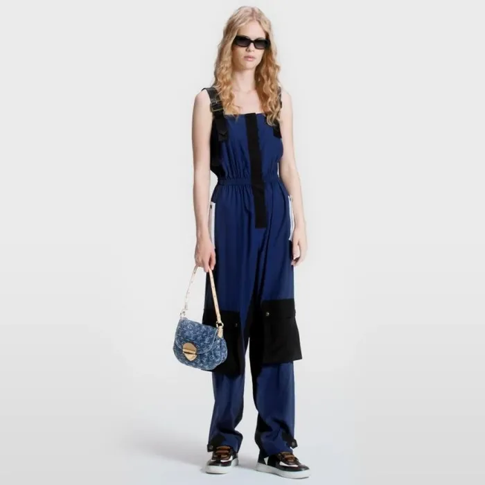 Louis Vuitton M46829 Sunset Denim Blue 8211 Louis Vuitton Handbag Store Women Louis Vuitton Shoulder and Totes