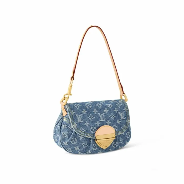 Louis Vuitton M46829 Sunset Denim Blue 8211 Louis Vuitton Handbag Store Women Louis Vuitton Shoulder and Totes