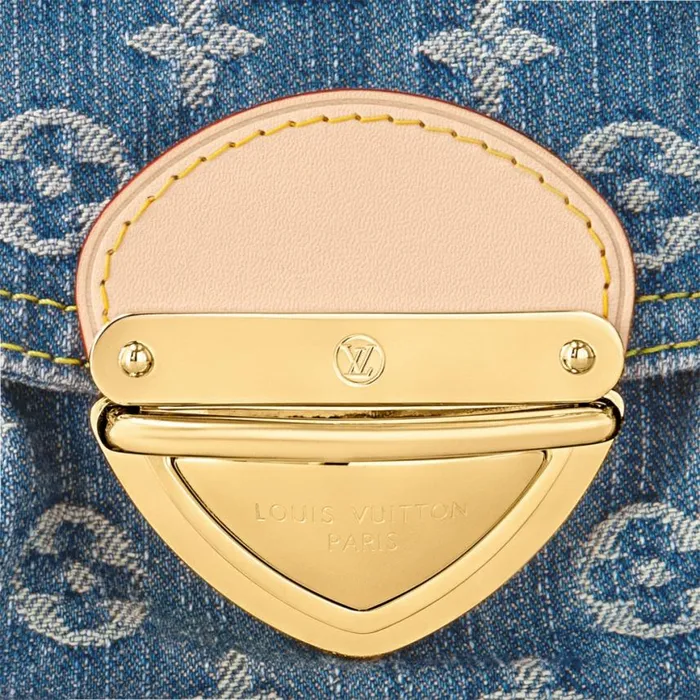 Louis Vuitton M46829 Sunset Denim Blue 8211 Louis Vuitton Handbag Store Women Louis Vuitton Shoulder and Totes