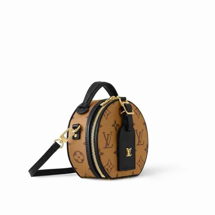 Louis Vuitton M68276 Mini Boite Chapeau Monogram Reverse 8211 Louis Vuitton Handbag Store Women Louis Vuitton Boite Chapeau Bag