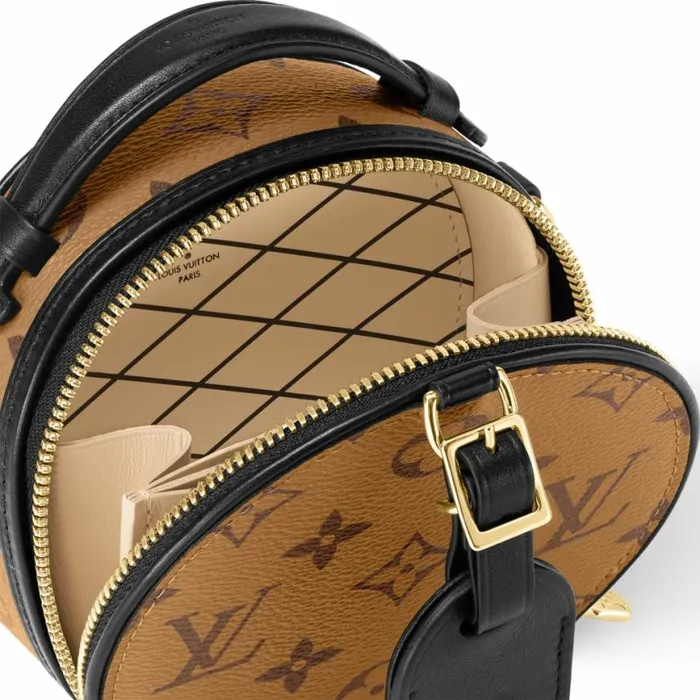 Louis Vuitton M68276 Mini Boite Chapeau Monogram Reverse 8211 Louis Vuitton Handbag Store Women Louis Vuitton Boite Chapeau Bag