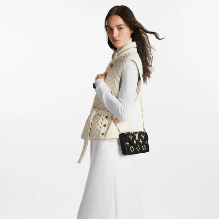 Louis Vuitton M82479 Flicie Pochette Black 8211 Louis Vuitton Handbag Store Women Louis Vuitton Shoulder and Totes