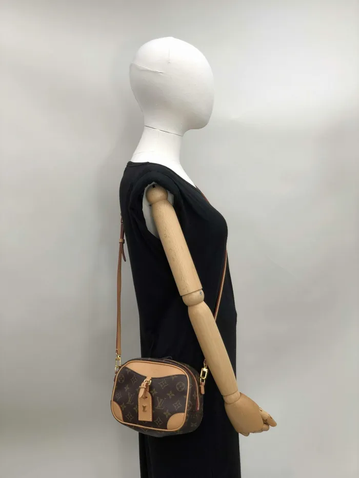 Louis Vuitton Monogram Canvas Deauville Mini M45528 8211 Louis Vuitton Handbag Store Women Louis Vuitton Shoulder and Totes