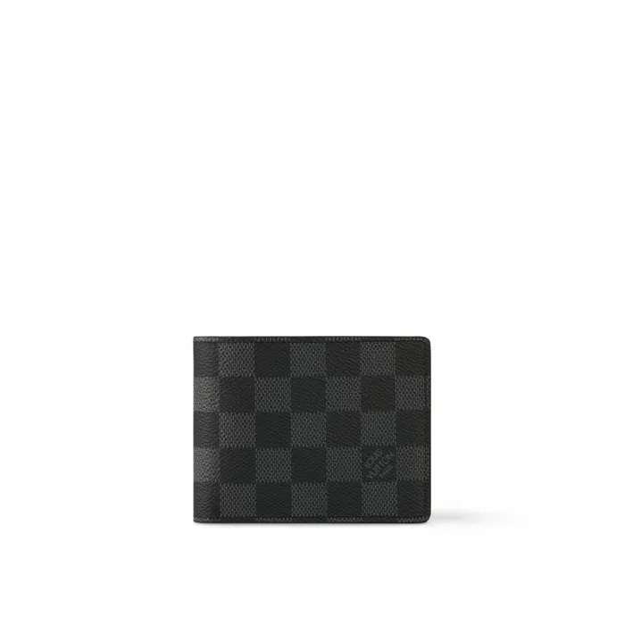Louis Vuitton N63261 Slender Wallet Damier Graphite Canvas 8211 Louis Vuitton Handbag Store Men Louis Vuitton Bags