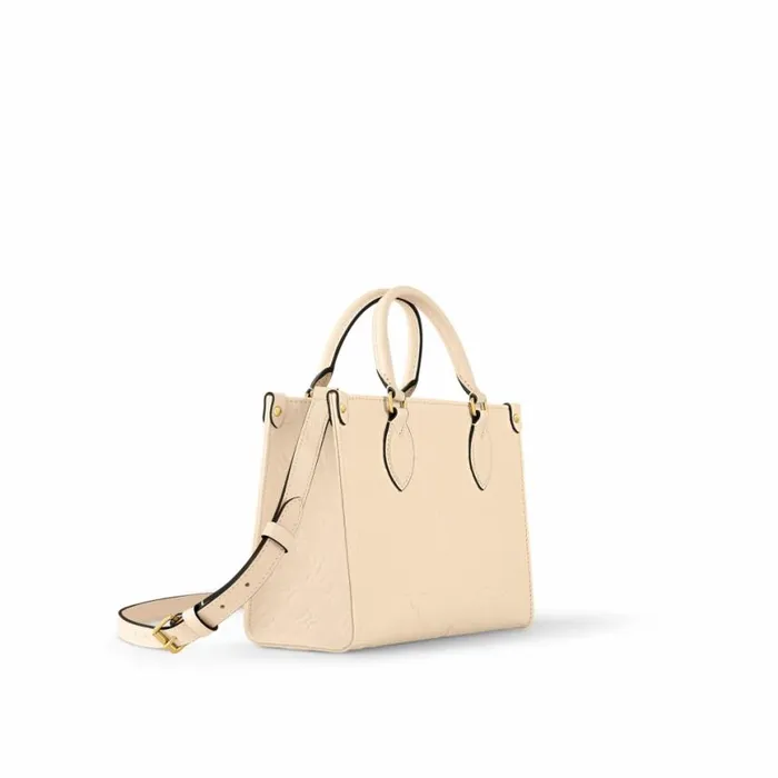 Louis Vuitton Onthego PM Cream M46569 8211 Louis Vuitton Handbag Store Women Louis Vuitton Onthego Bag