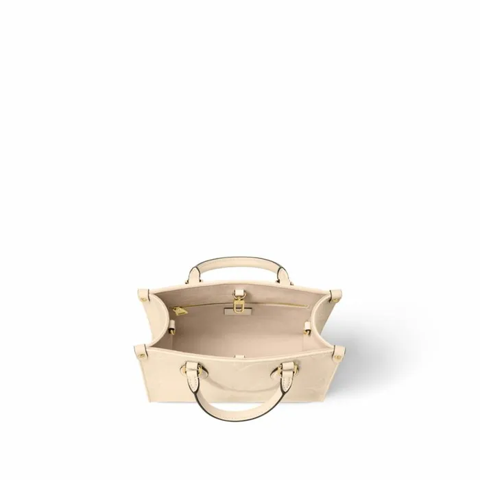 Louis Vuitton Onthego PM Cream M46569 8211 Louis Vuitton Handbag Store Women Louis Vuitton Onthego Bag