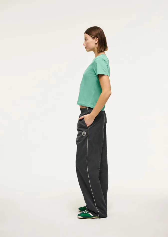 Loungewear PE Nation Women SPORTIVE SHORT SLEEVE TEE IN WASHED EVERGREEN