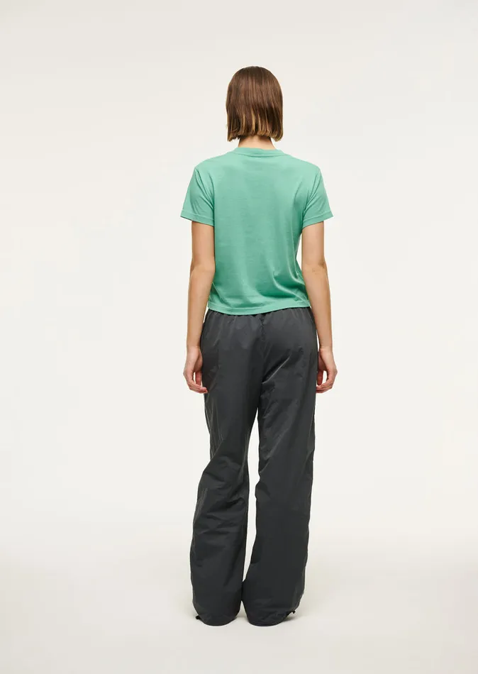 Loungewear PE Nation Women SPORTIVE SHORT SLEEVE TEE IN WASHED EVERGREEN