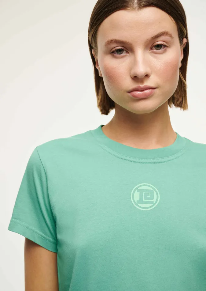 Loungewear PE Nation Women SPORTIVE SHORT SLEEVE TEE IN WASHED EVERGREEN