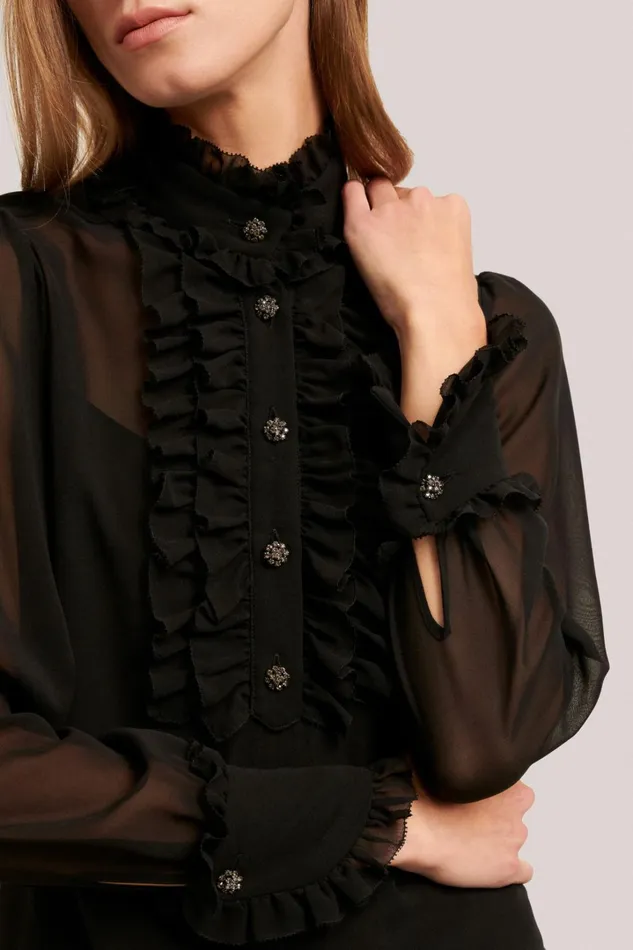 Luisa Spagnoli Blouses And Shirts Women Lucca Black Luisa Spagnoli Blouses And Shirts Women Lucca Black