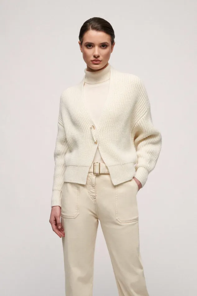 Luisa Spagnoli Cardigan Women Mail Cream