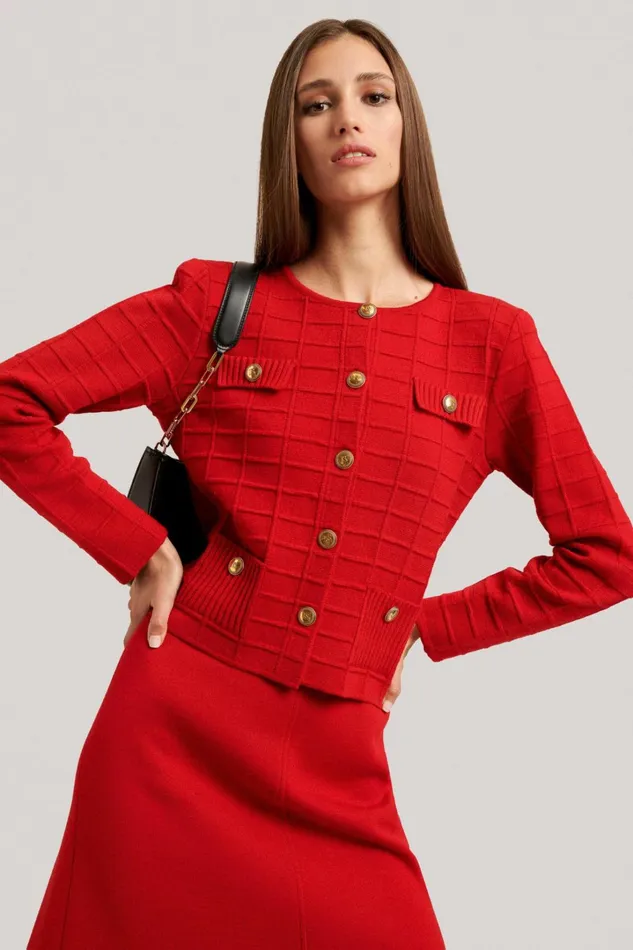 Luisa Spagnoli Cardigan Women Melia Red