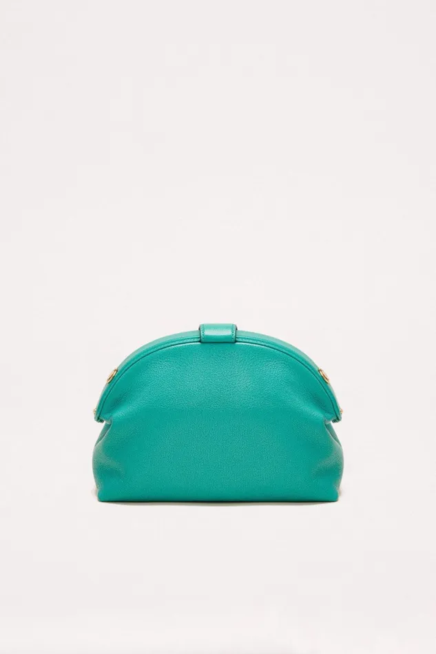 Luisa Spagnoli Clutch And Pochette Women Ipositano Turquoisegold