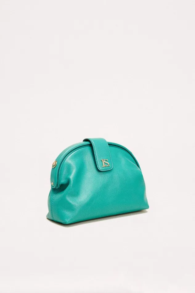 Luisa Spagnoli Clutch And Pochette Women Ipositano Turquoisegold
