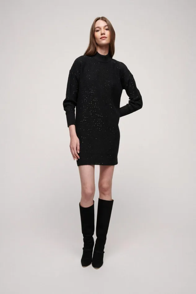 Luisa Spagnoli Dresses and Jumpsuits Women Cristian Black Luisa Spagnoli Dresses and Jumpsuits Women Cristian Black