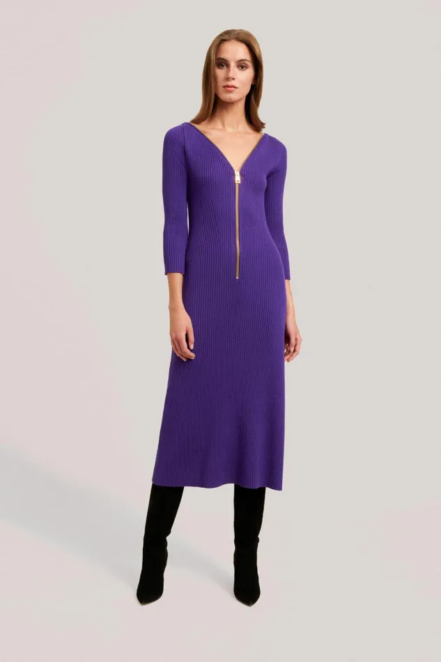 Luisa Spagnoli Dresses and Jumpsuits Women Melodia Purple Luisa Spagnoli Dresses and Jumpsuits Women Melodia Purple