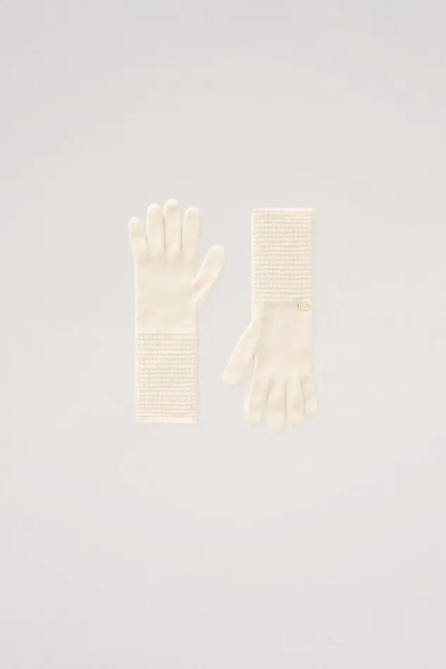 Luisa Spagnoli Gloves And Hats Women Midy Cream Luisa Spagnoli Gloves And Hats Women Midy Cream