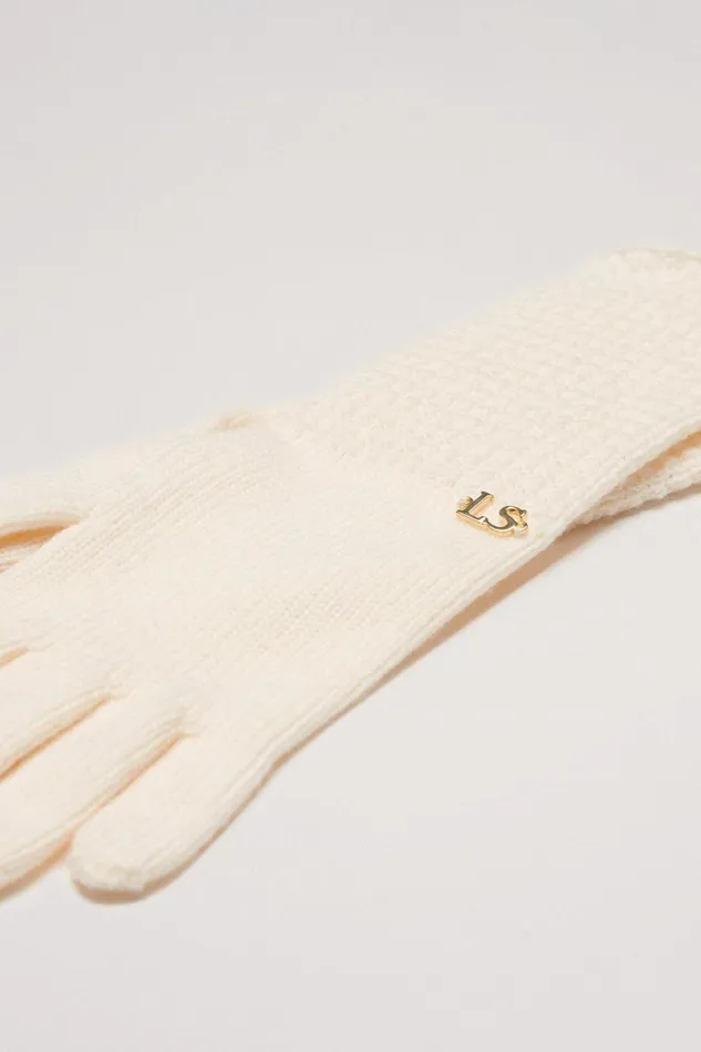 Luisa Spagnoli Gloves And Hats Women Midy Cream Luisa Spagnoli Gloves And Hats Women Midy Cream