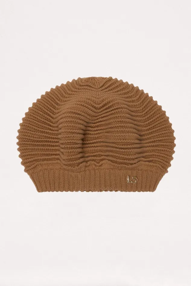 Luisa Spagnoli Gloves And Hats Women Millimetro Camel