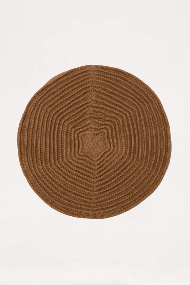 Luisa Spagnoli Gloves And Hats Women Millimetro Camel