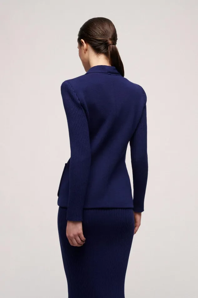 Luisa Spagnoli Jackets and Blazers Women Meritevole Blue Purplish