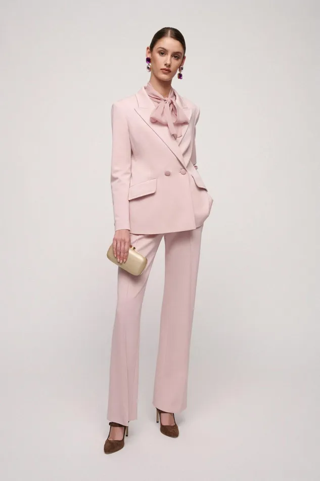 Luisa Spagnoli Jackets and Blazers Women Slot Pink Luisa Spagnoli Jackets and Blazers Women Slot Pink