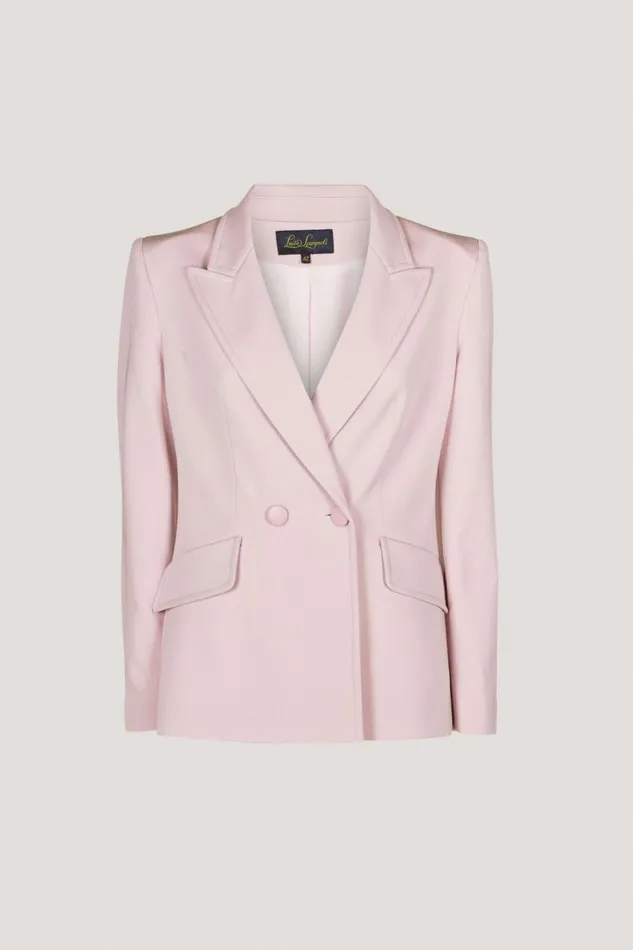 Luisa Spagnoli Jackets and Blazers Women Slot Pink Luisa Spagnoli Jackets and Blazers Women Slot Pink