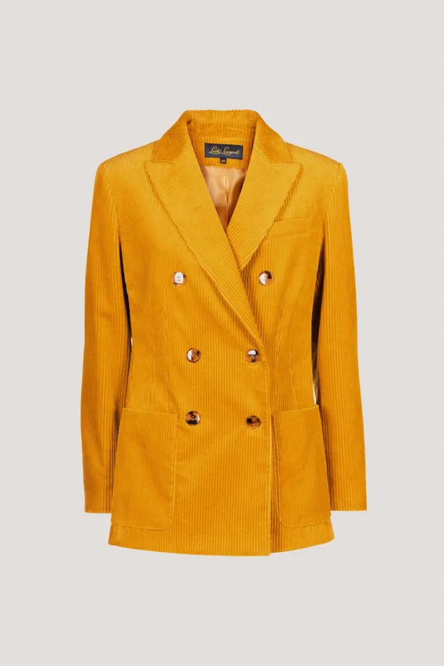 Luisa Spagnoli Jackets and Blazers Women Solare Mustard Luisa Spagnoli Jackets and Blazers Women Solare Mustard