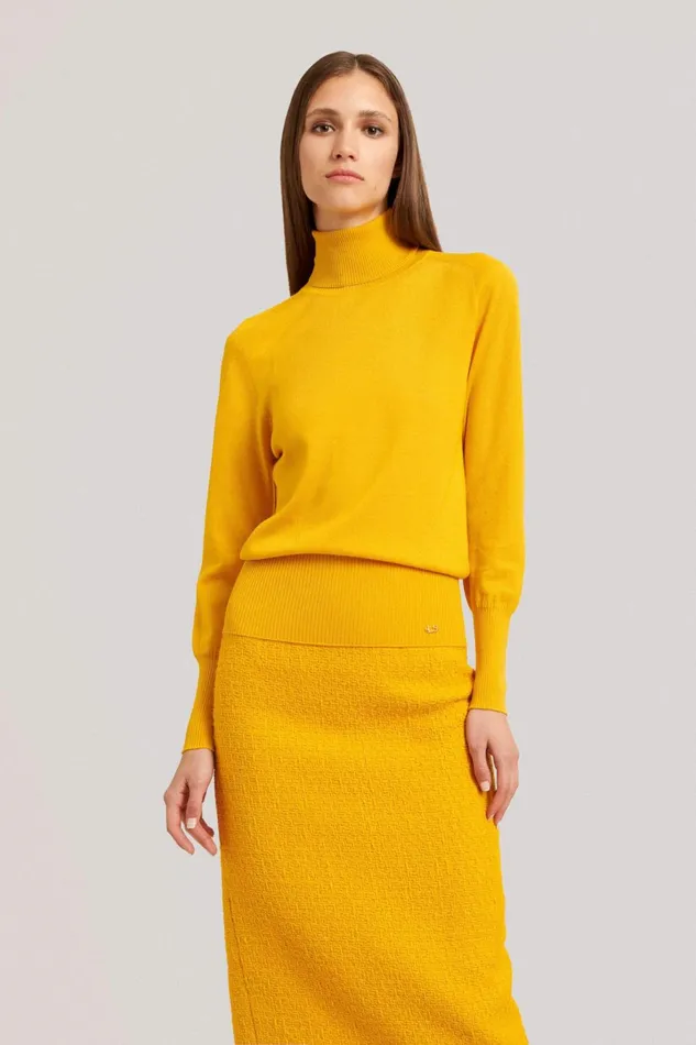 Luisa Spagnoli Knitwear Women Manos Yellow