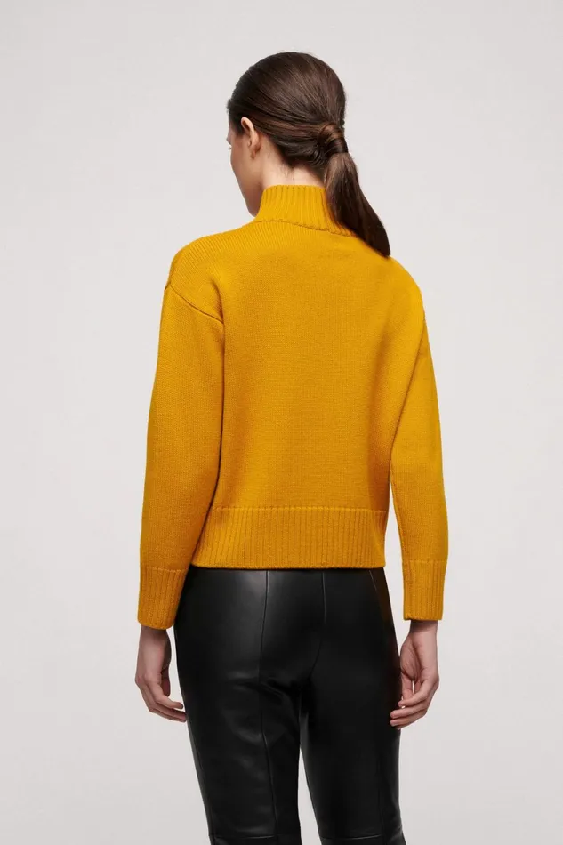 Luisa Spagnoli Knitwear Women Margotta Mustard