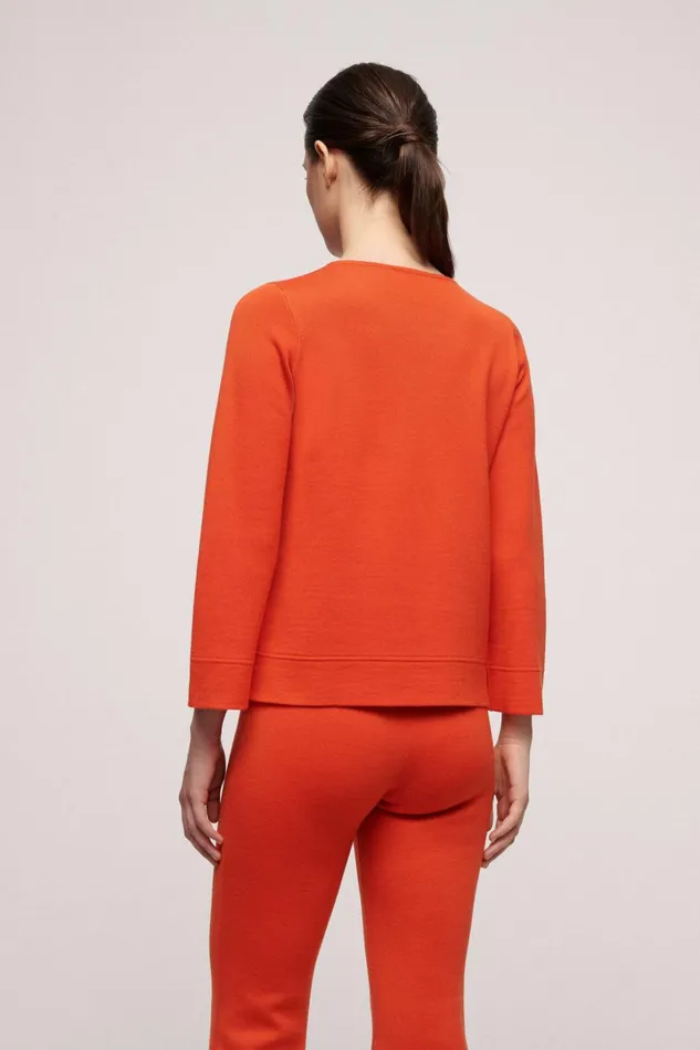 Luisa Spagnoli Knitwear Women Milvana Orange Luisa Spagnoli Knitwear Women Milvana Orange