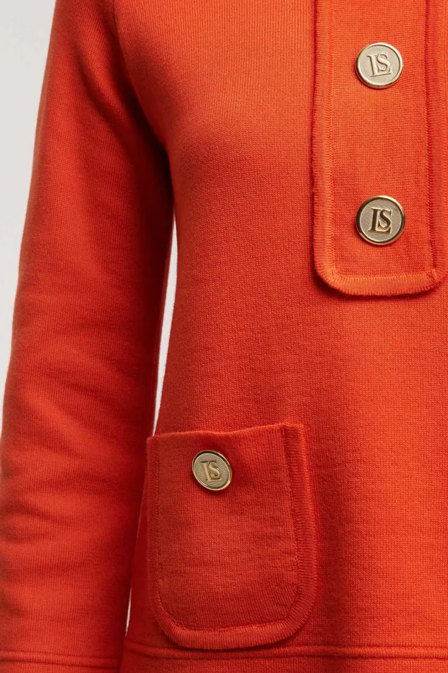 Luisa Spagnoli Knitwear Women Milvana Orange Luisa Spagnoli Knitwear Women Milvana Orange