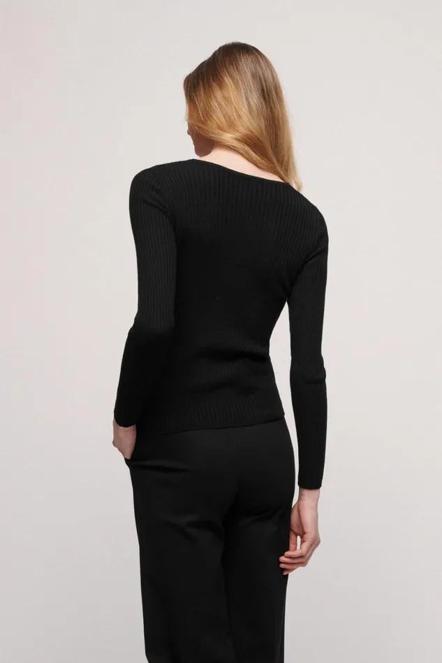 Luisa Spagnoli Knitwear Women Misticanza Black