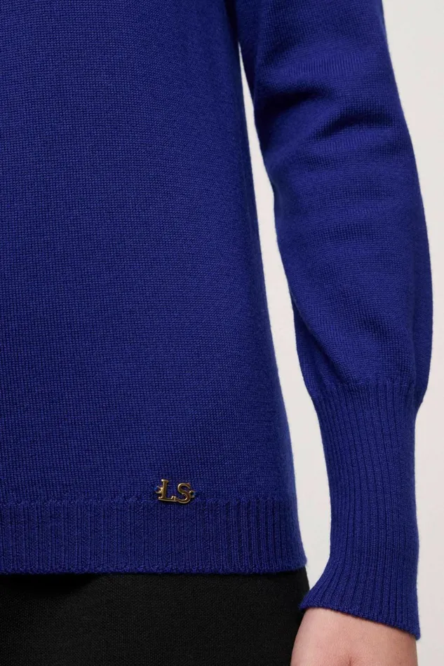 Luisa Spagnoli Knitwear Women Mossa Bluette Luisa Spagnoli Knitwear Women Mossa Bluette