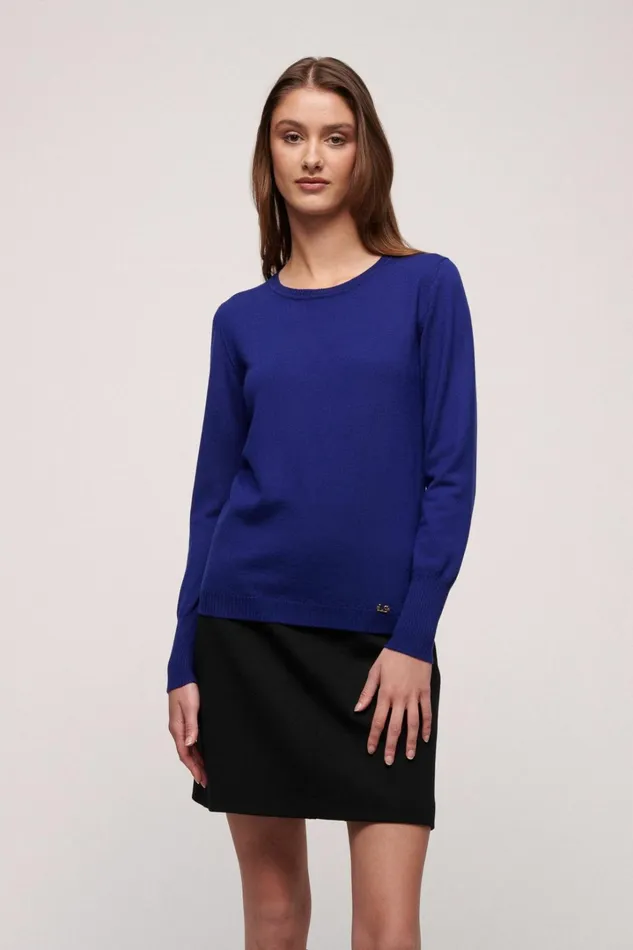 Luisa Spagnoli Knitwear Women Mossa Bluette Luisa Spagnoli Knitwear Women Mossa Bluette