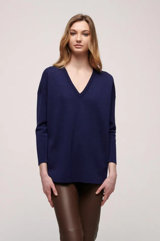Luisa Spagnoli Knitwear Women Mutabile Blue Purplish