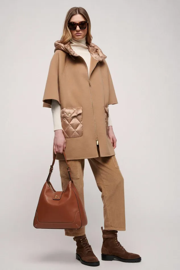 Luisa Spagnoli Outerwear Women Sfida Camel