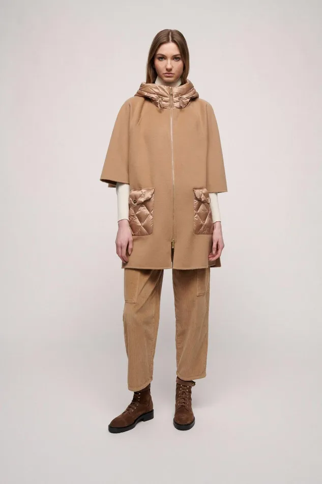 Luisa Spagnoli Outerwear Women Sfida Camel Luisa Spagnoli Outerwear Women Sfida Camel