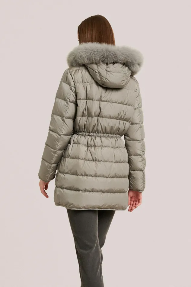 Luisa Spagnoli Outerwear Women Sovrano Grey Luisa Spagnoli Outerwear Women Sovrano Grey