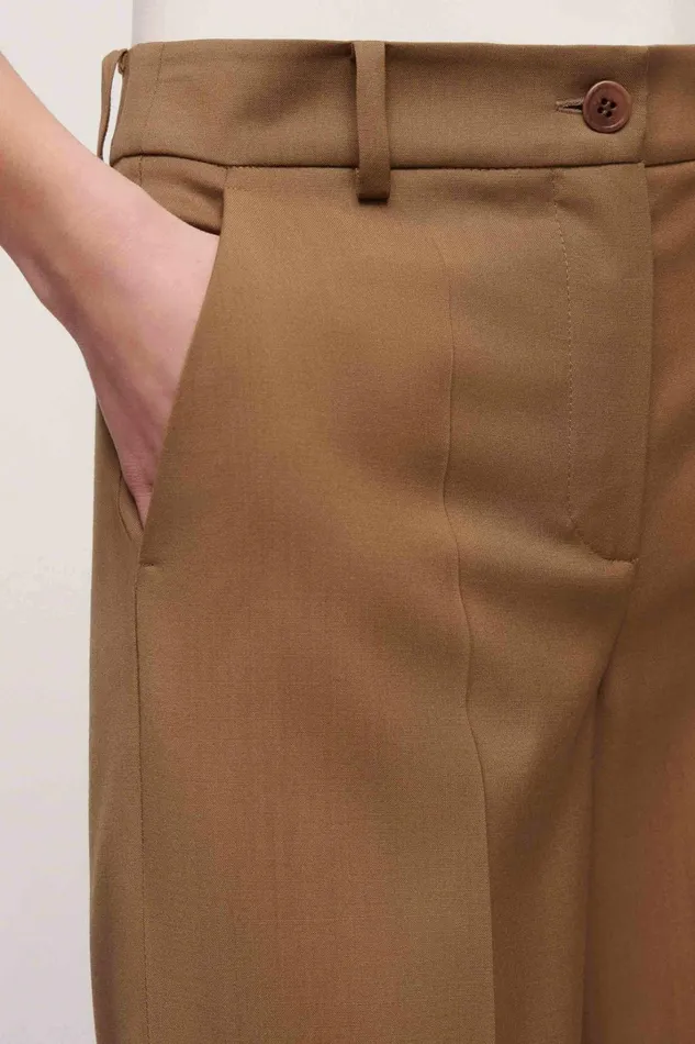 Luisa Spagnoli Pants Women Occulto Hazelnut Luisa Spagnoli Pants Women Occulto Hazelnut