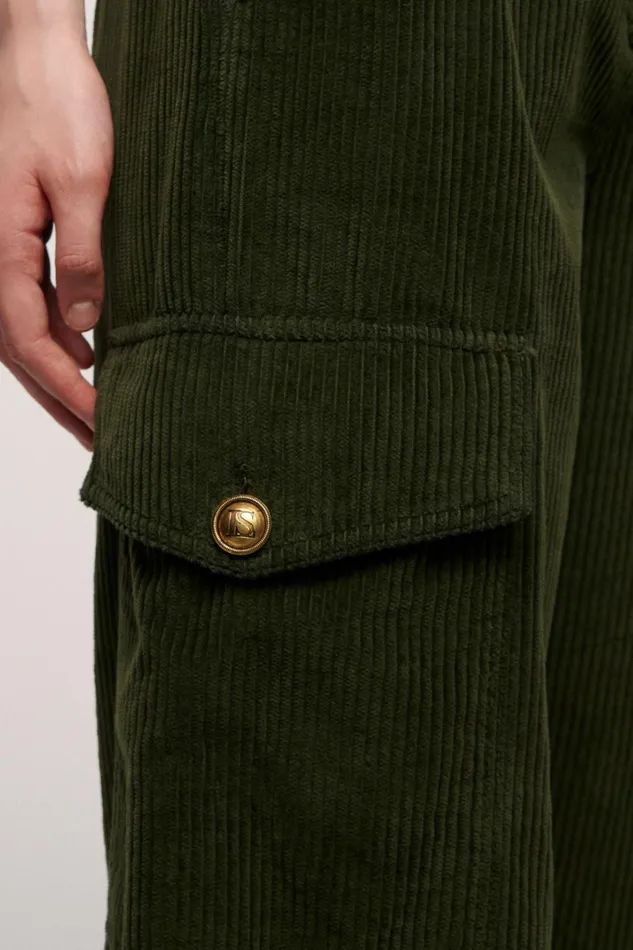 Luisa Spagnoli Pants Women Odessa Military Green