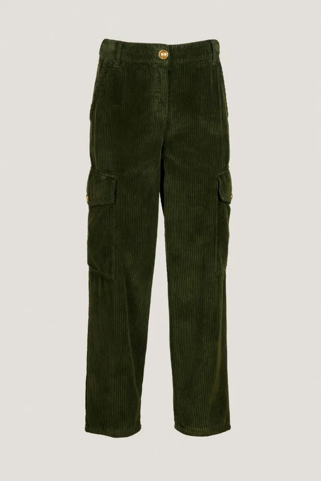 Luisa Spagnoli Pants Women Odessa Military Green