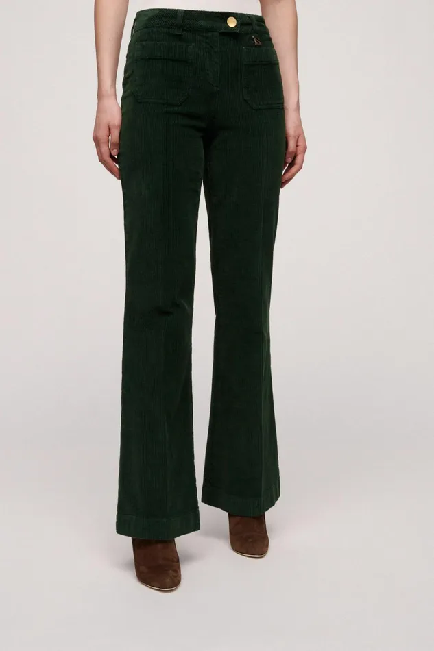 Luisa Spagnoli Pants Women Onico Military Green