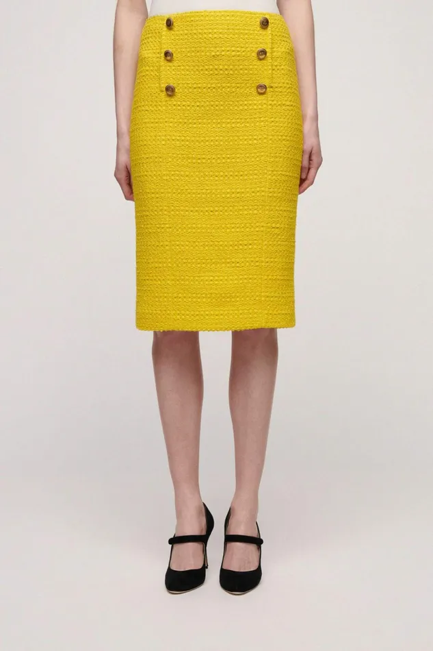 Luisa Spagnoli Skirts Women Fiesole Yellow