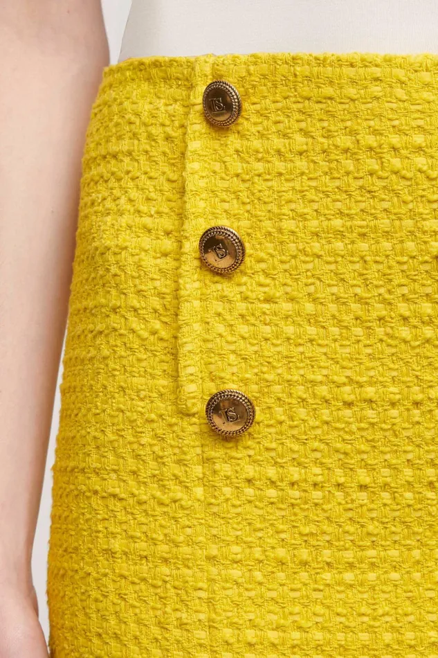 Luisa Spagnoli Skirts Women Fiesole Yellow Luisa Spagnoli Skirts Women Fiesole Yellow