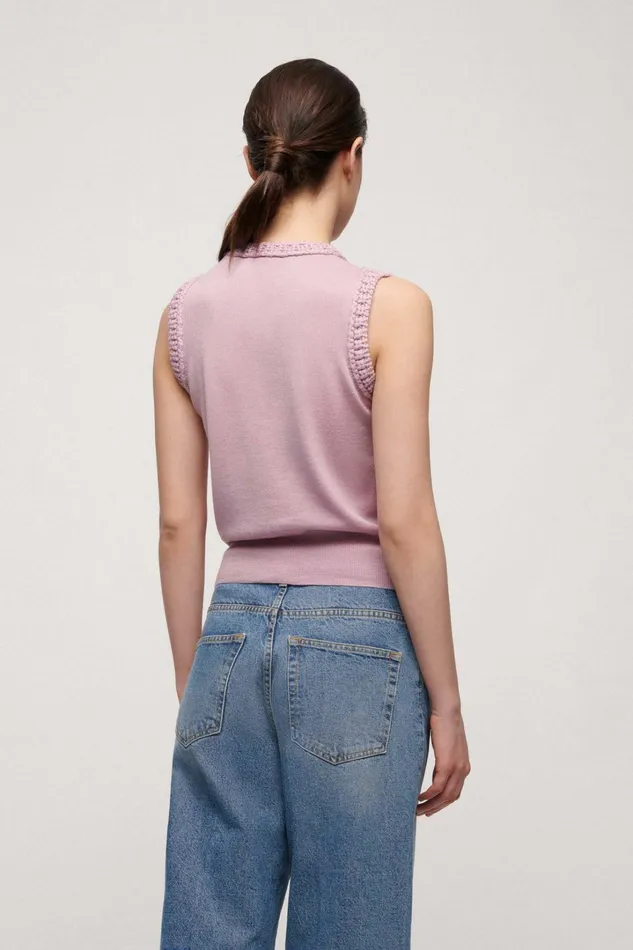 Luisa Spagnoli Tops And TShirts Women Mini Pink Luisa Spagnoli Tops And TShirts Women Mini Pink
