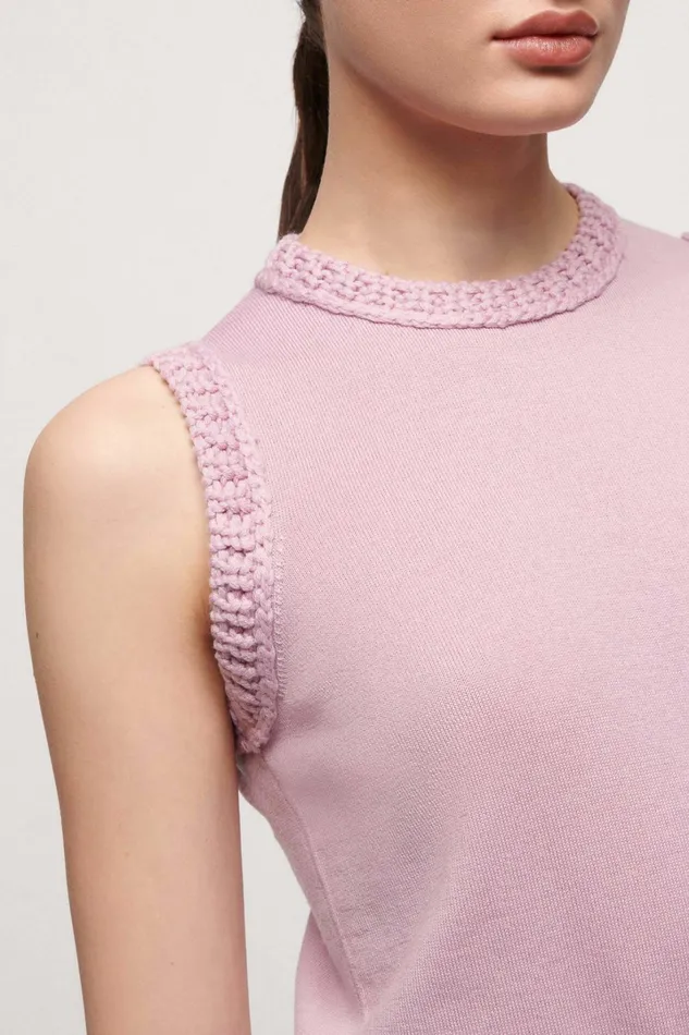 Luisa Spagnoli Tops And TShirts Women Mini Pink Luisa Spagnoli Tops And TShirts Women Mini Pink