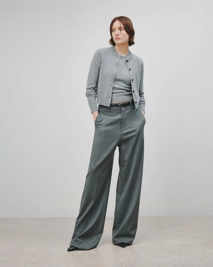 MARCH CARDIGAN Espresso Women Nili Lotan Knits and Sweaters
